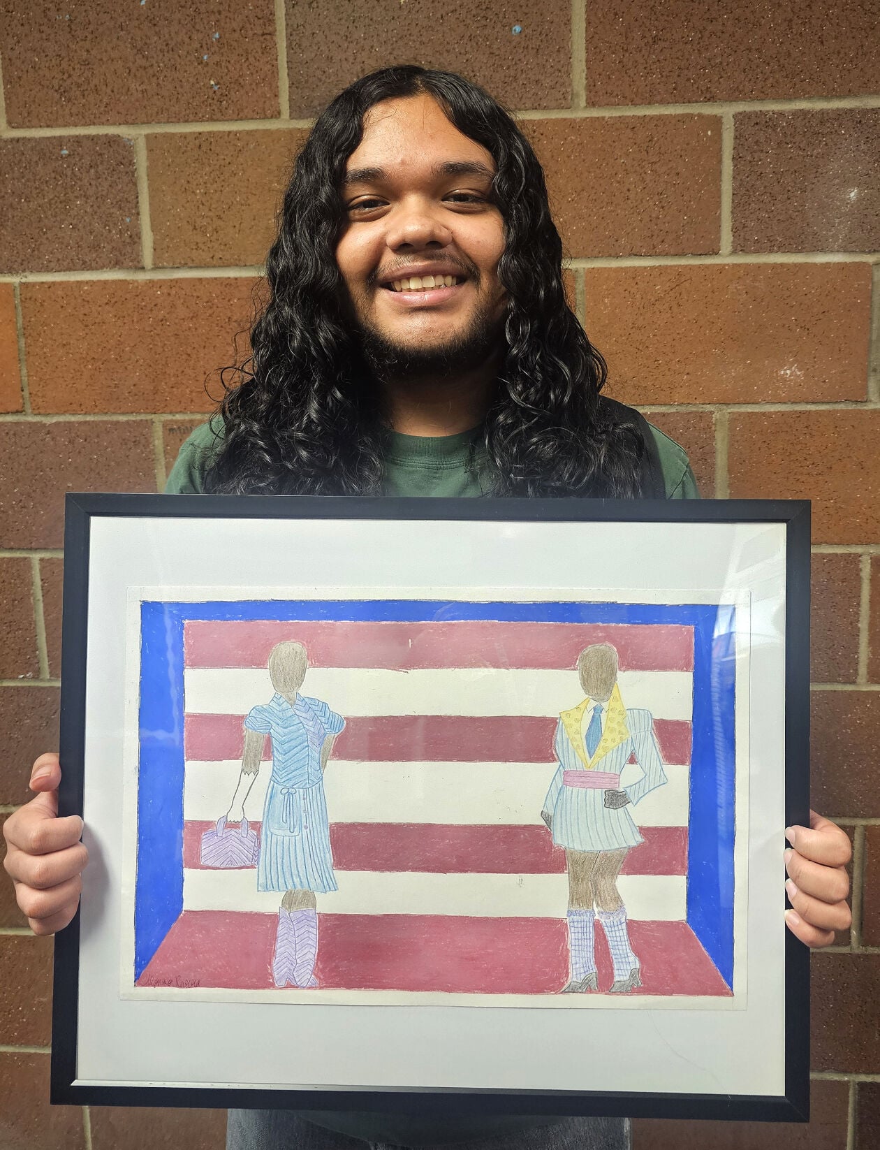 WWHS Art Student Alonso Parra