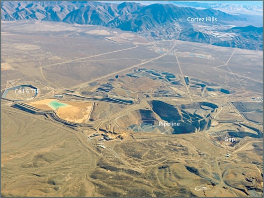 barrick gold cortez mine