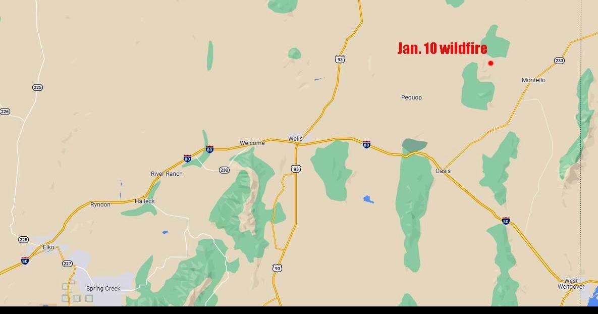 First wildfire of 2022 burns near eastern Elko County ranch