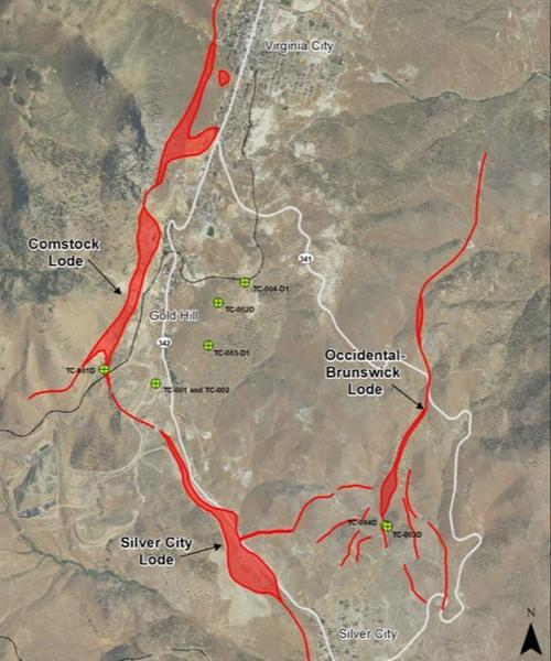 Tonogold drilling projects