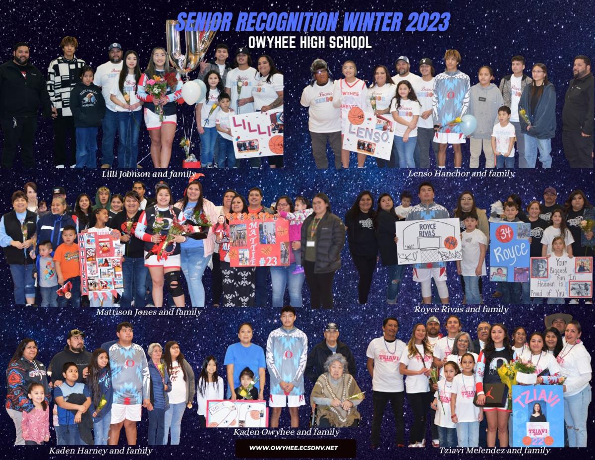 Owyhee winter athletes, seniors recognized