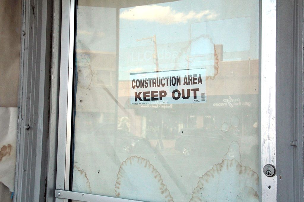 condemned building determines sign elkodaily