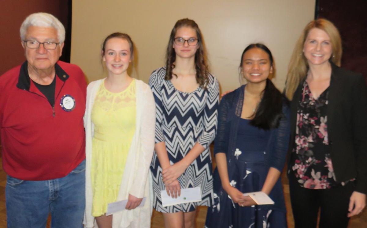 Rotary speech contest winners