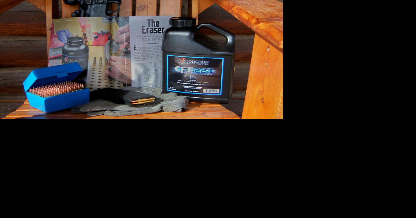 Shoot your guns clean with Hodgdon CFE powders
