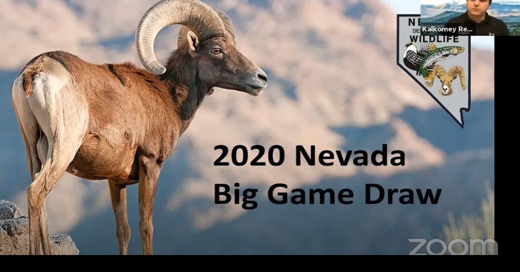 Nevada conducts biggame tag drawing