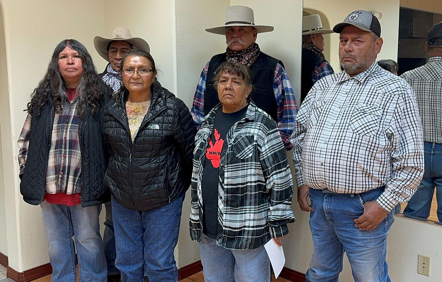 South Fork band council members