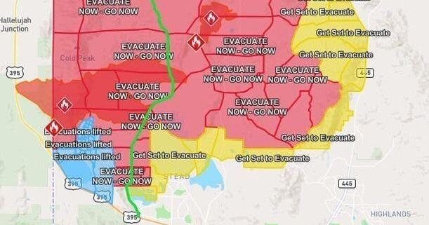 Bug Fire, Fred Mountain Fire burn 16,000+ acres north of Reno