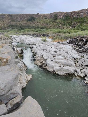 Visiting Cauldron Linn During an Unusually Low Water Year