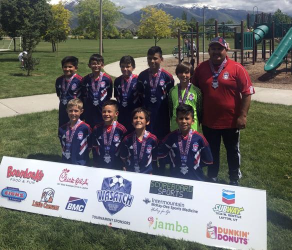 Elite FC U13 boys win Wasatch Classic — U10 team makes championship