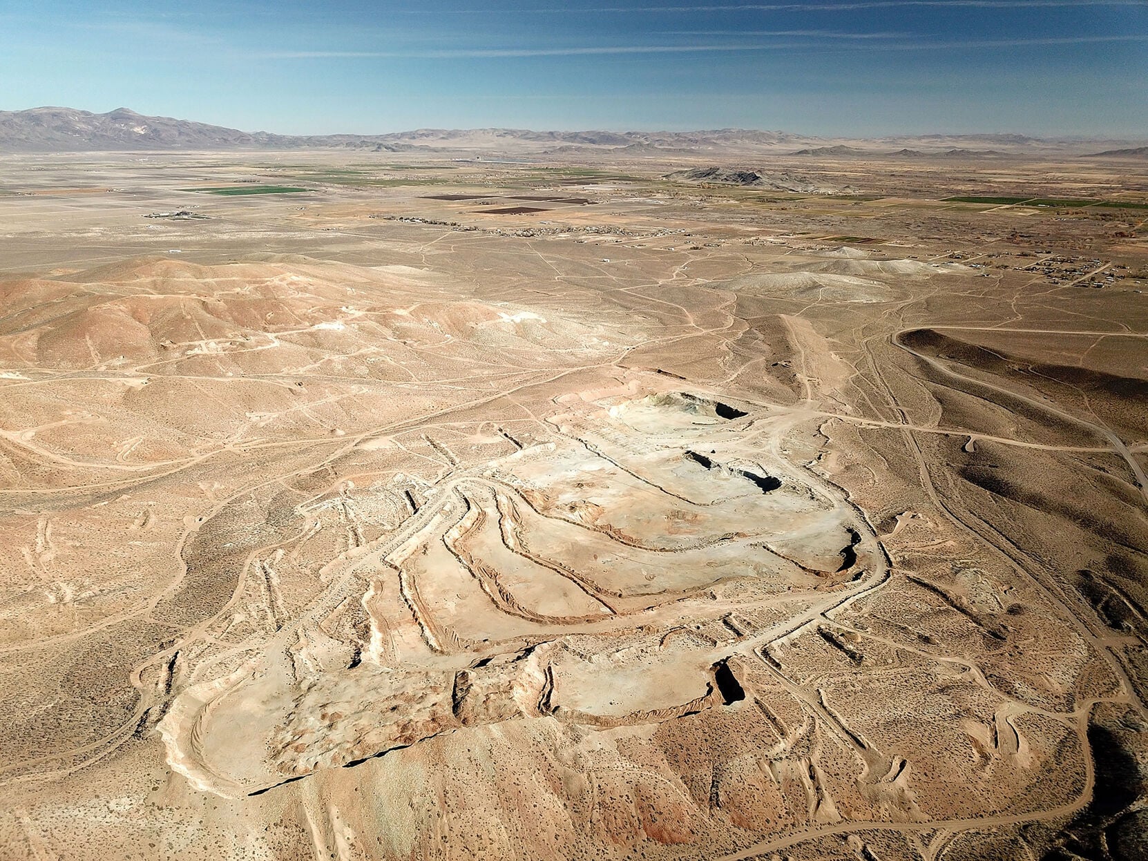 Lion Copper & Gold - MacArthur pit in the Yerington Copper Project