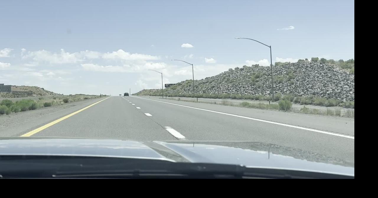 Nevada Highway Patrol speeding chase