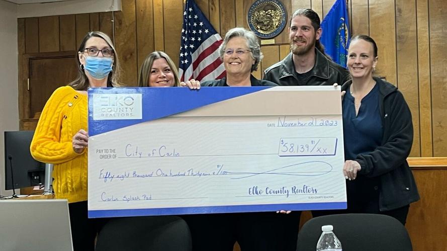 Elko County Realtors announce results of auction for Carlin splash pad