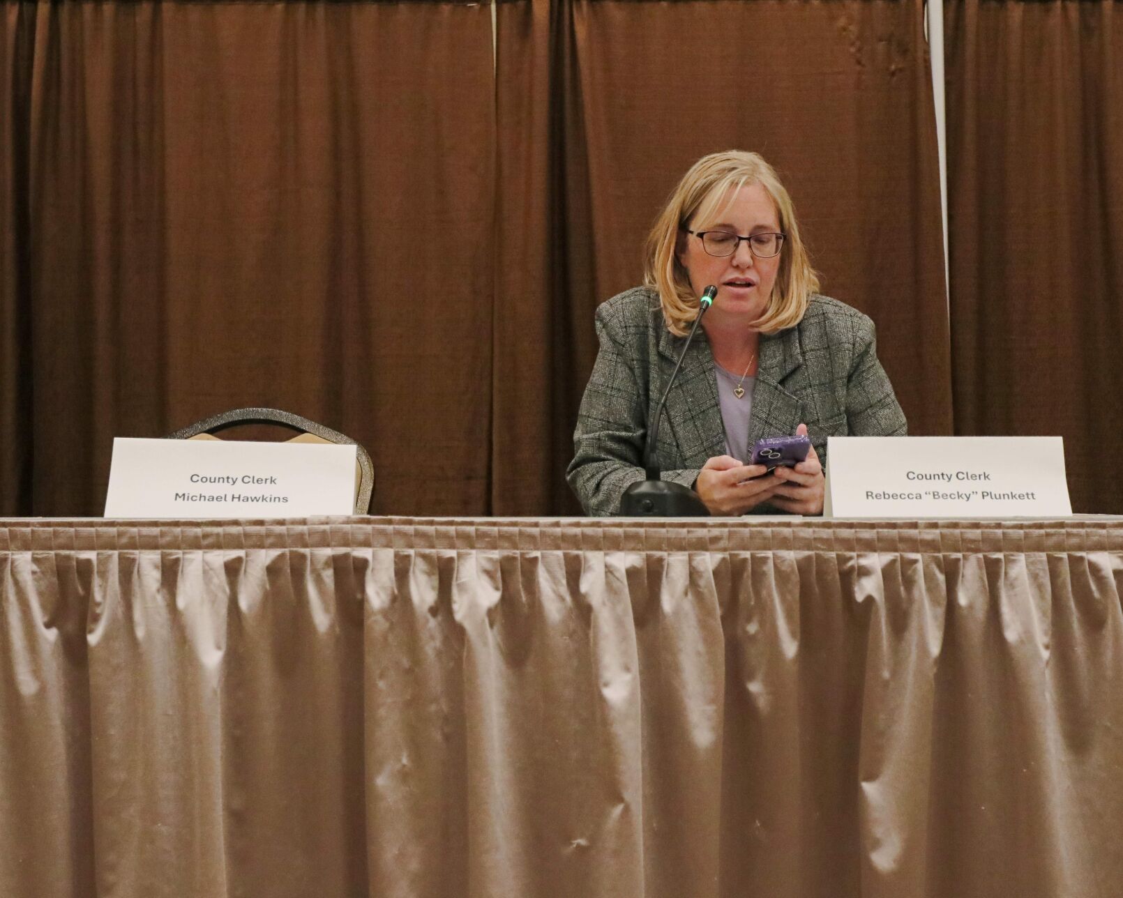 Elko County Clerk Rebecca "Becky" Plunkett