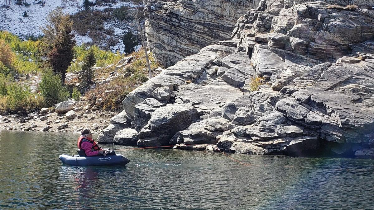 Fishing at Angel Lake