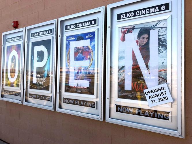 Elko's movie theaters open for business