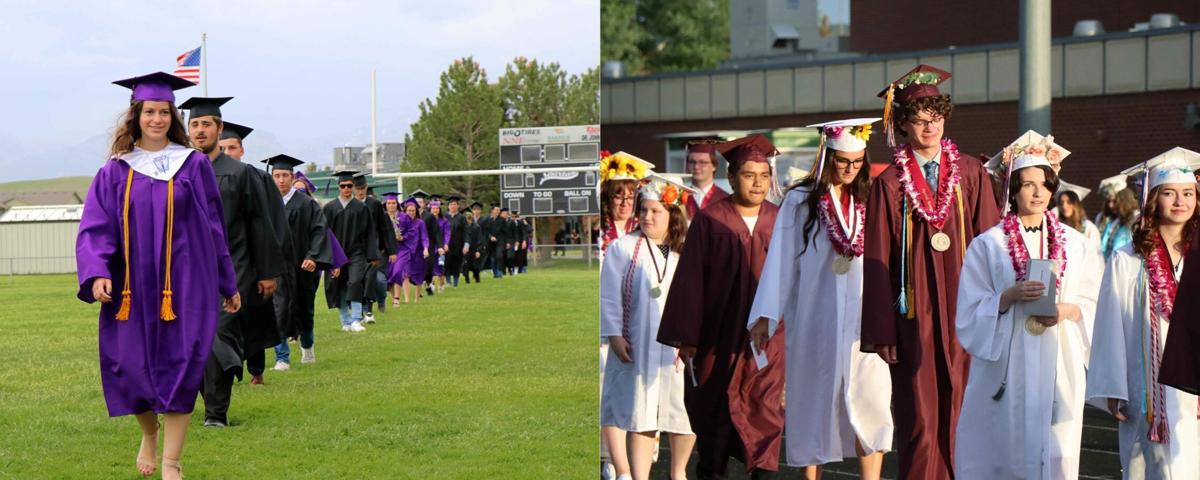 Spring Creek High School and Elko High School graduation