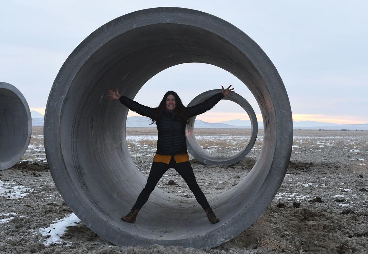 Sun Tunnels revisited on winter solstice Local Sun Tunnels revisited on winter solstice Local