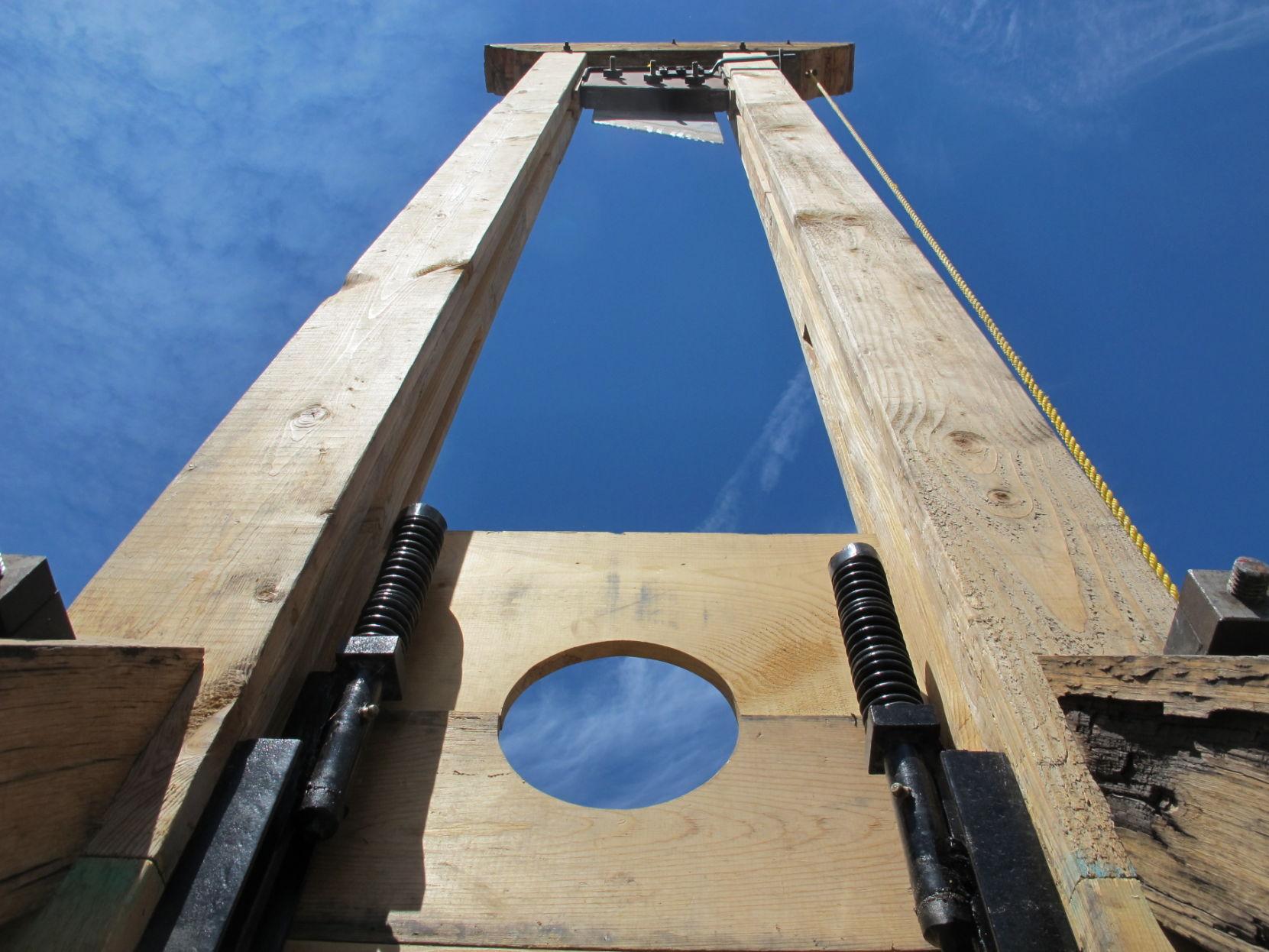 Rural Nevadan Claims To Own Only Guillotine In Us Local Elkodaily Com Rural Nevadan Claims To Own Only Guillotine In Us Local Elkodaily Com