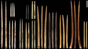 Paleolithic humans used eyed needles for more than tailoring, scientists say. It could point to the birth of fashion