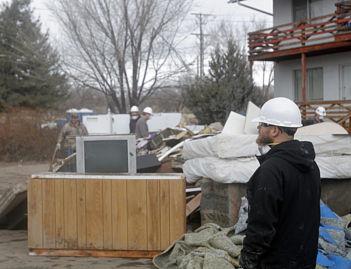 Team Rubicon cleanup effort
