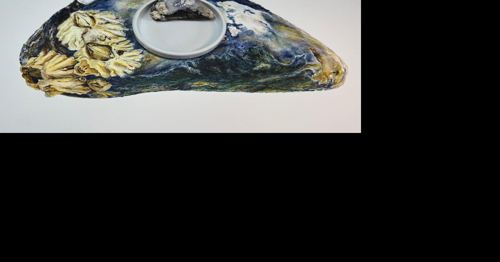 A shore thing: Blue mussel shells focus of art in February exhibit at ...