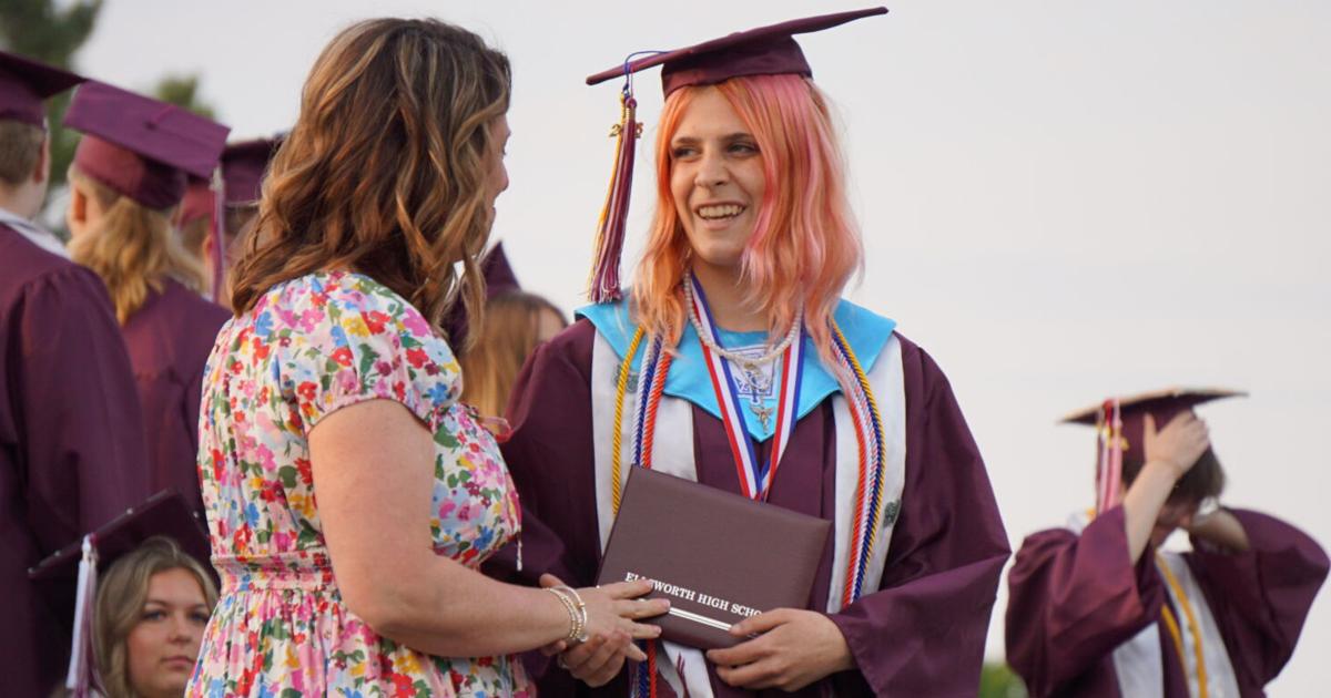 Photos: Ellsworth High School graduation