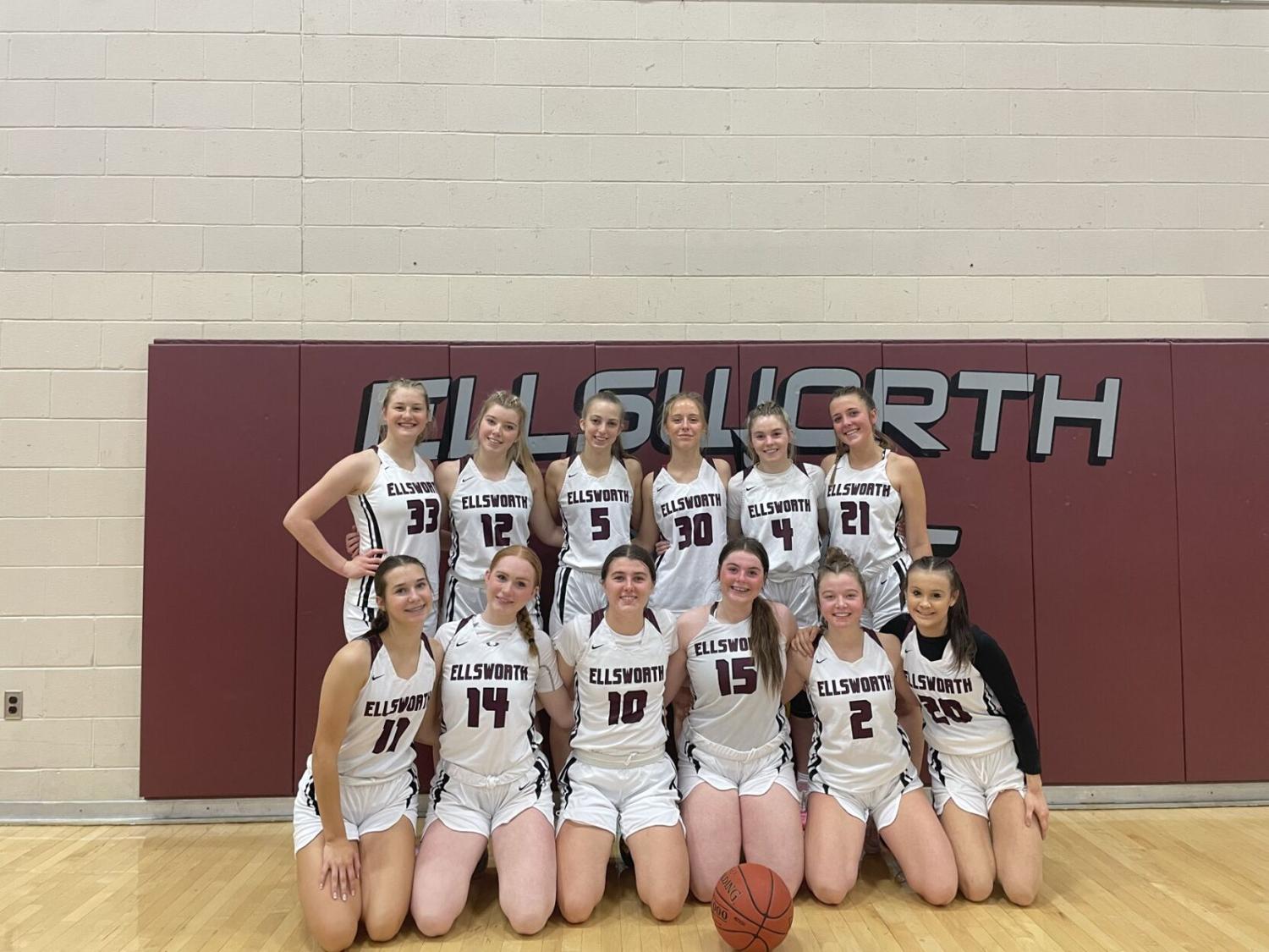 Ellsworth girls kick off state title defense with convincing win over ...