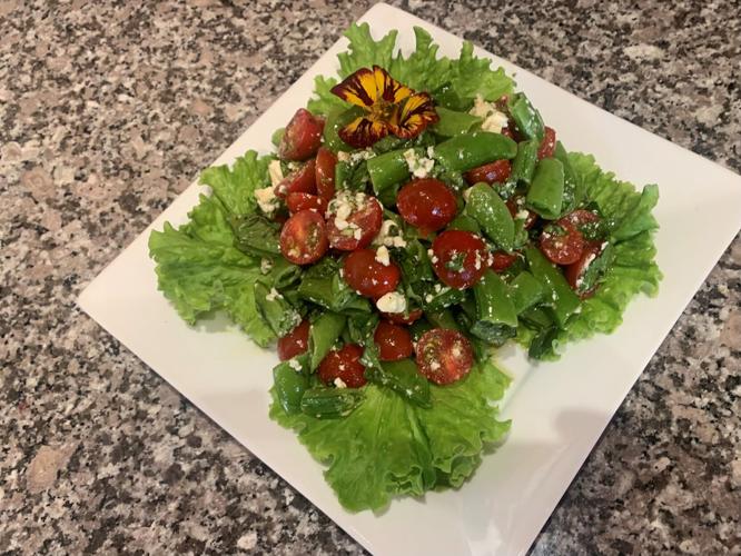 Maine Dish Summertime, and the living is easy with Tomato, Basil and