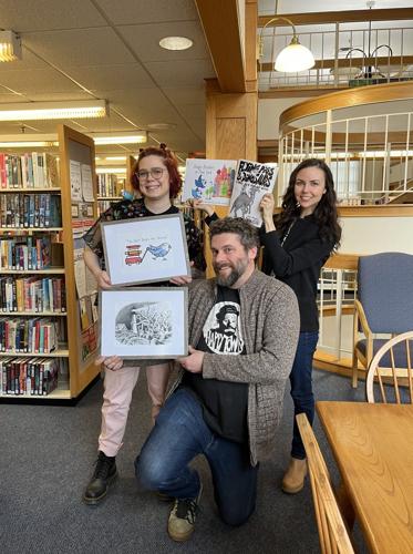 Ellsworth public library unveils two new library card designs | News ...