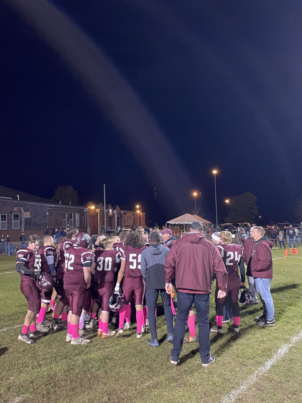 High school football Big night from Strout powers Ellsworth/Sumner
