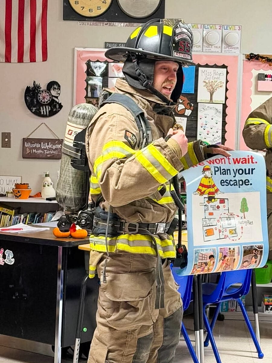 Firefighter followed grandfather's footsteps and hopes more young ...
