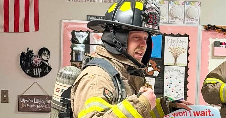 Firefighter followed grandfather's footsteps and hopes more young people will volunteer