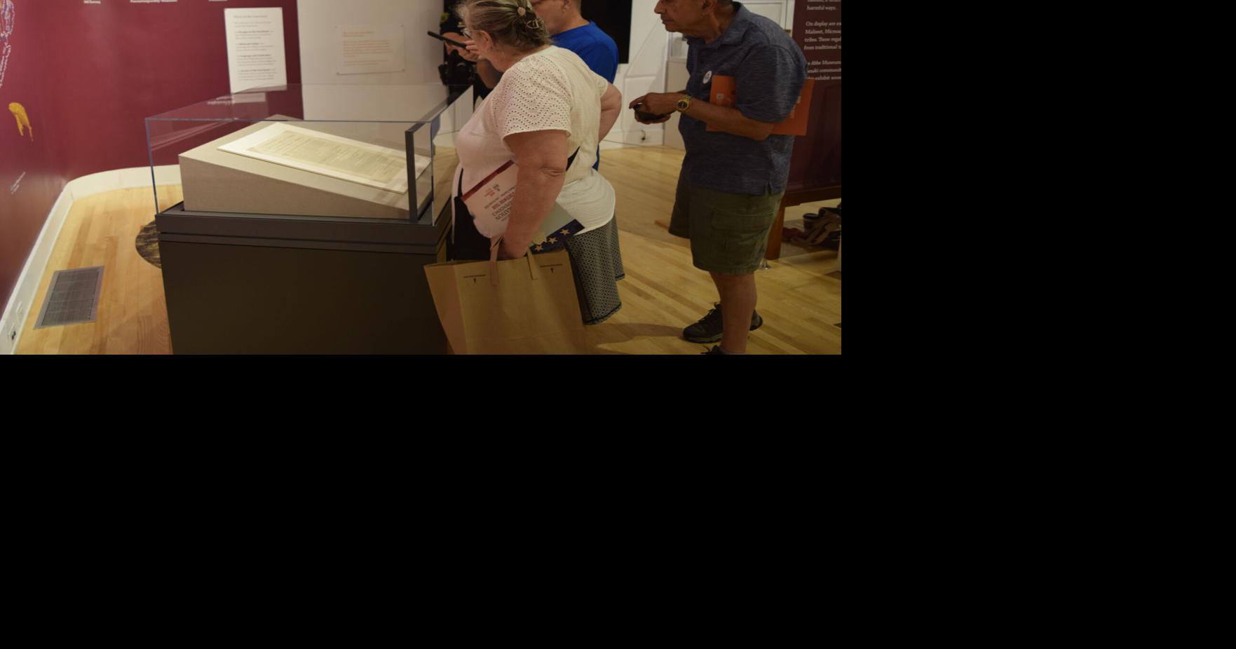 Declaration of Independence Dunlap Broadside visits the Abbe