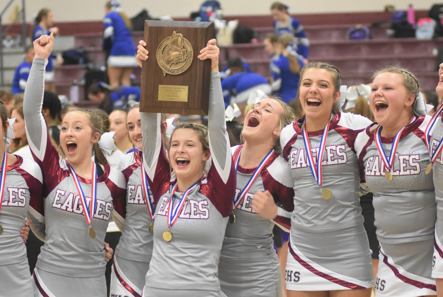 Ellsworth Cheer Team Wins Class B Regional Championship | Sports ...