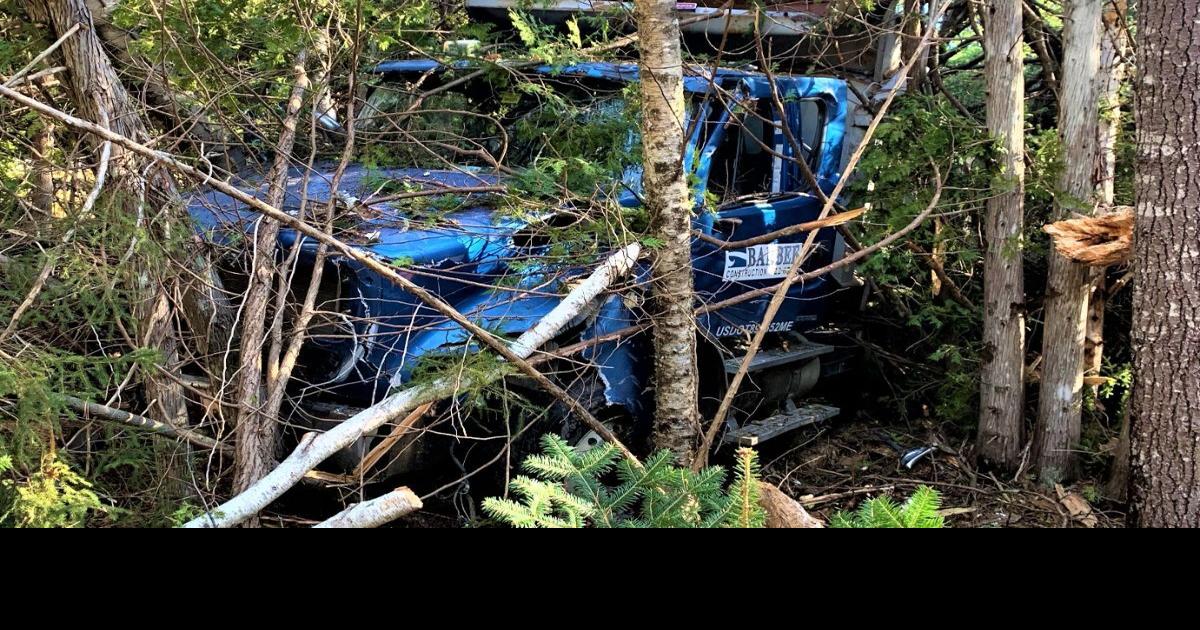 Dump truck driver unharmed in crash News