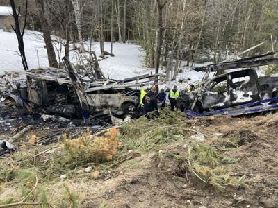 Car Carrier and Six Vehicles Destroyed in Route 9 Crash Friday