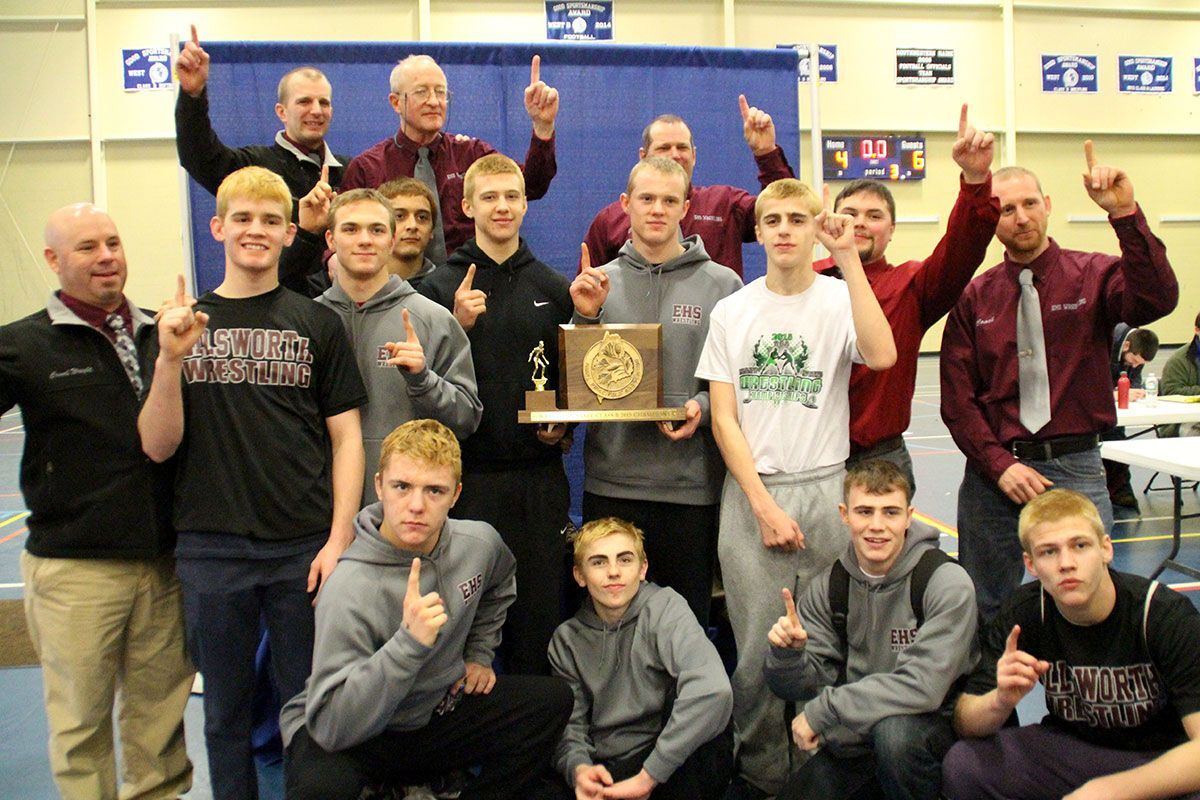 Ellsworth Wrestling Team Wins Class B State Championship | Sports ...