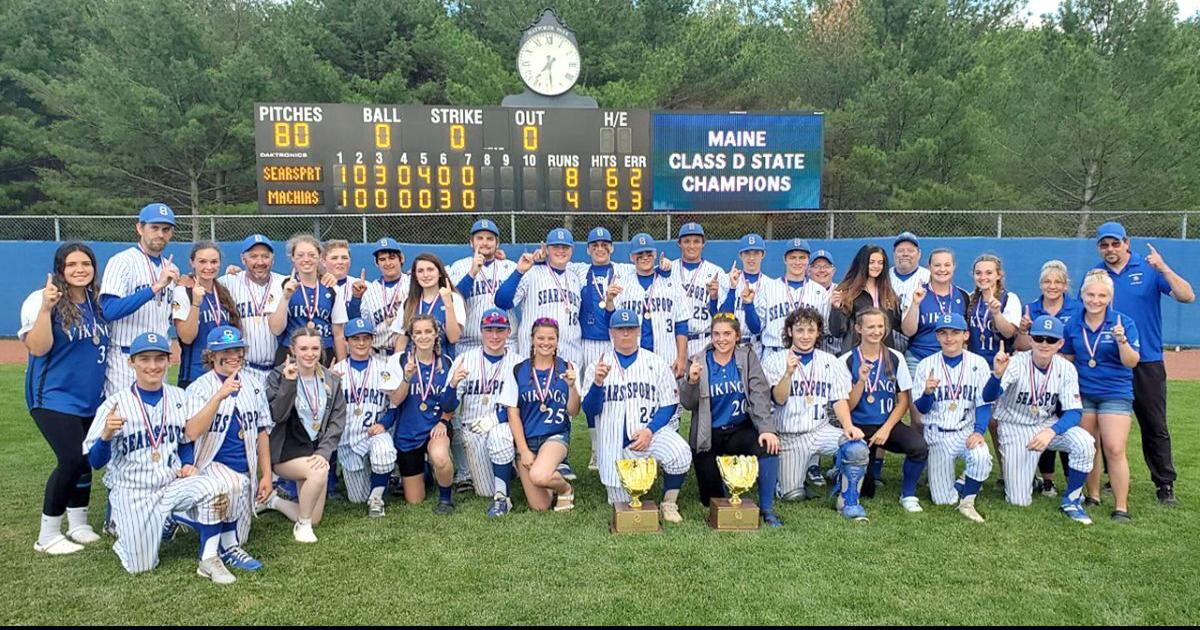 Searsport baseball, softball teams claim state titles Baseball