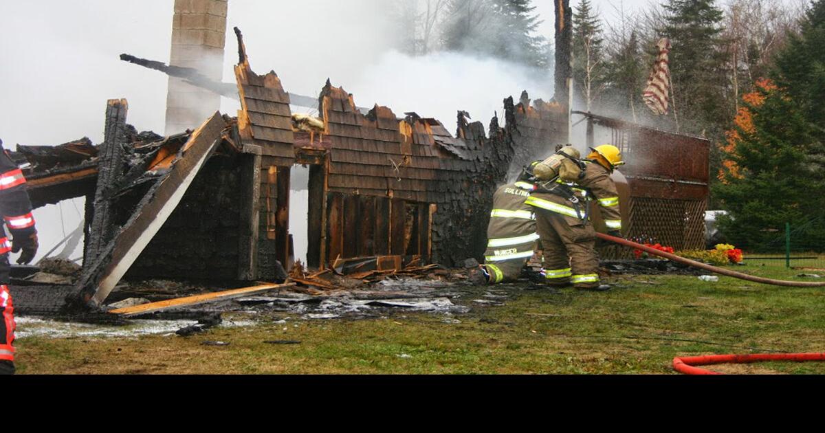 Fire destroys Gouldsboro home; garage, cars saved News