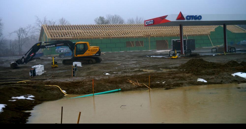 Multiple new businesses under construction in Ellsworth Business