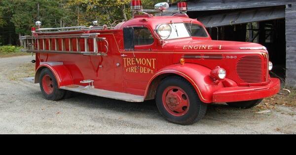 Vintage fire truck gets a makeover, News