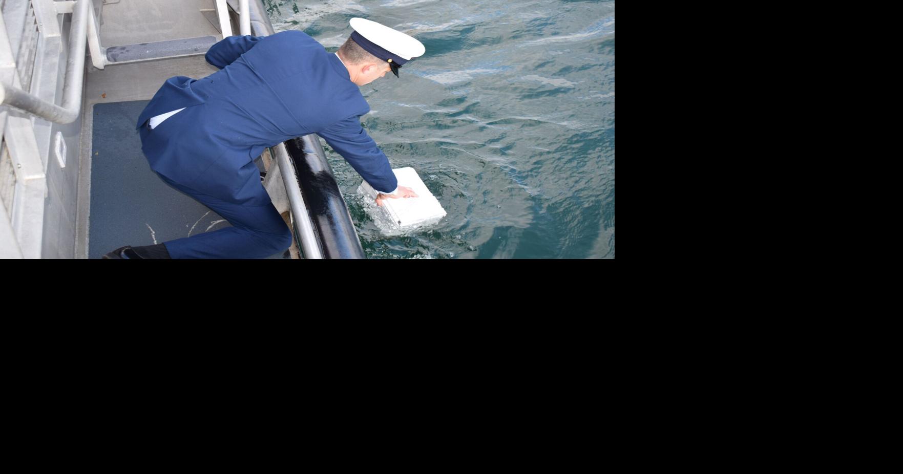 Coast Guard officiates burial at sea News