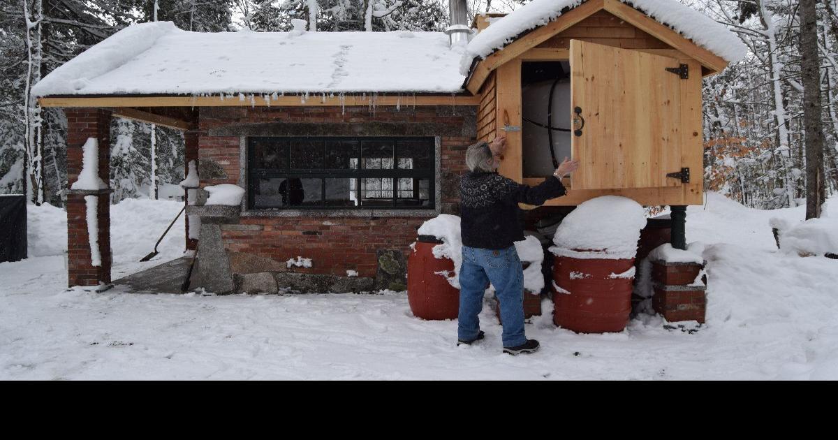 Syrup maker builds sugar shack from salvaged materials Food