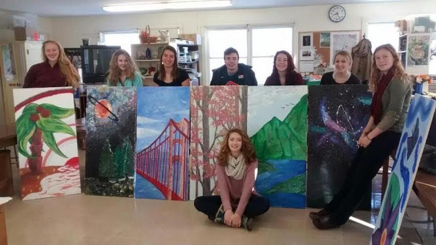 Courtland residents enjoy artful ceiling tiles Arts & Living