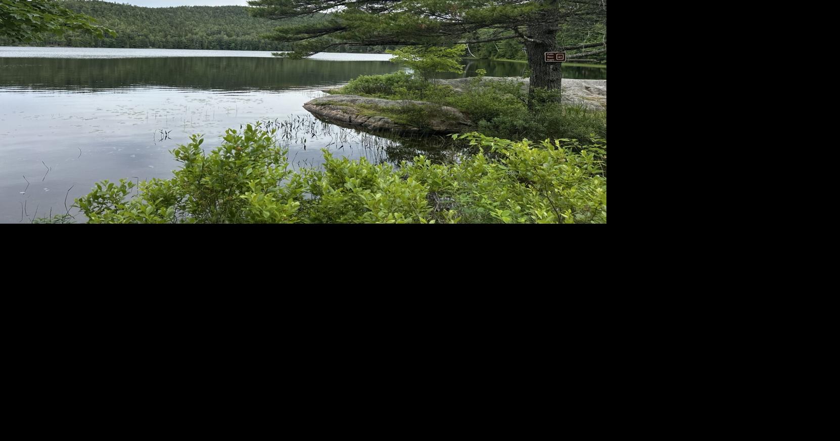 Water walk: Lower Hadlock Pond great choice for a day hike in Northeast ...
