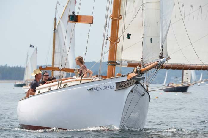 Topsail Wafts Helen Brooks To Friendship Sloop Win | Waterfront ...