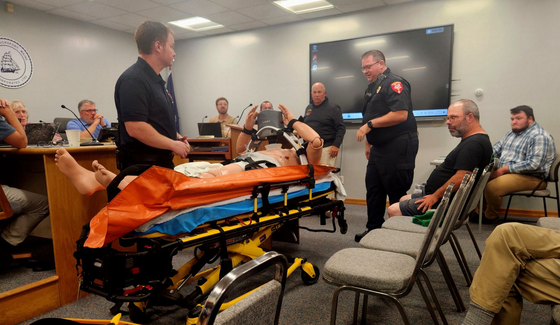 Meet LUCAS, Bucksport's new CPR machine | Cops & Courts ...