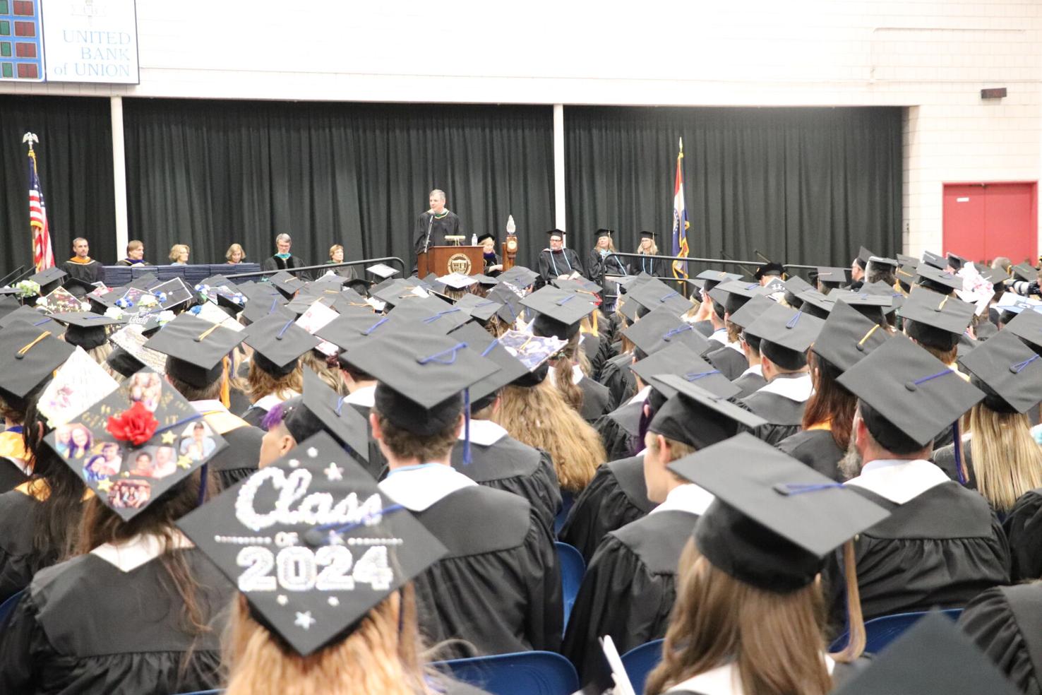 PHOTO GALLERY 221 students cross stage at ECC commencement Photo