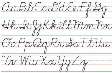 R-XIII Does Not Teach Cursive Handwriting | Saint Clair ...