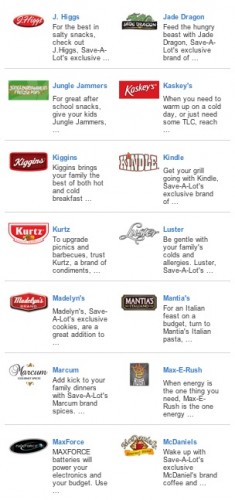 Save-A-Lot Food Brands